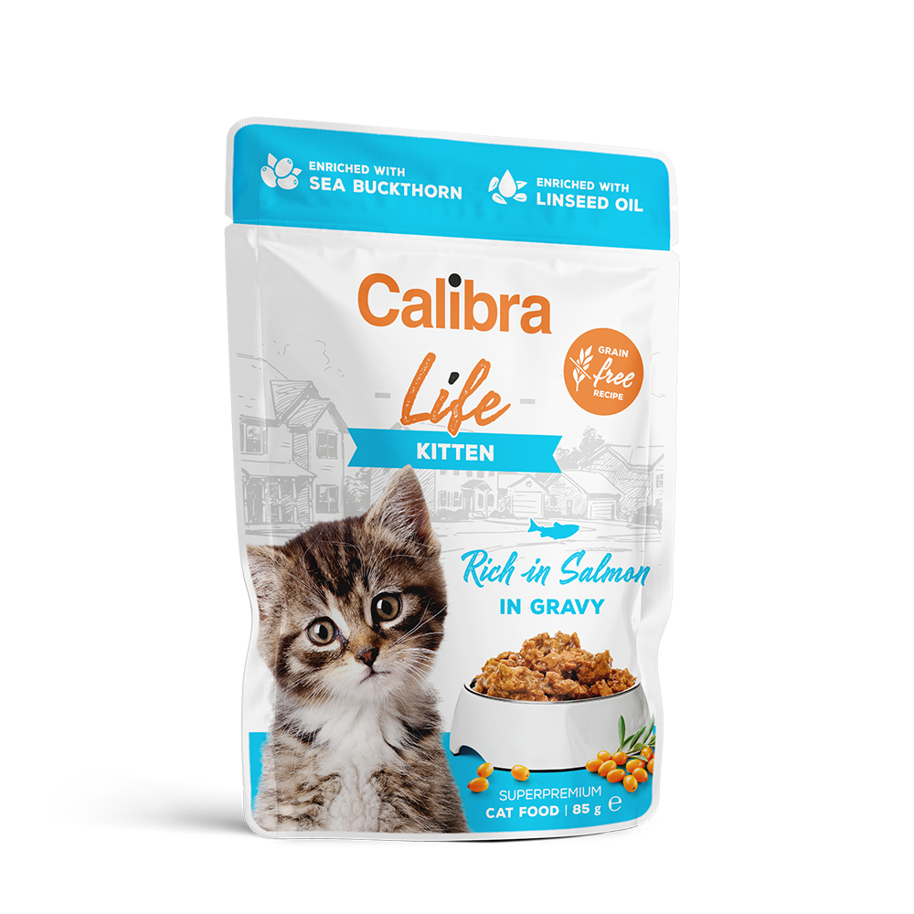 Calibra Cat Life Kitten Zalm