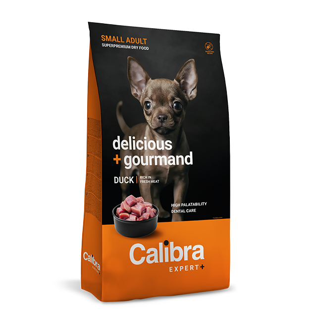 Calibra Expert+ Delicious & Gourmand Small Adult Duck