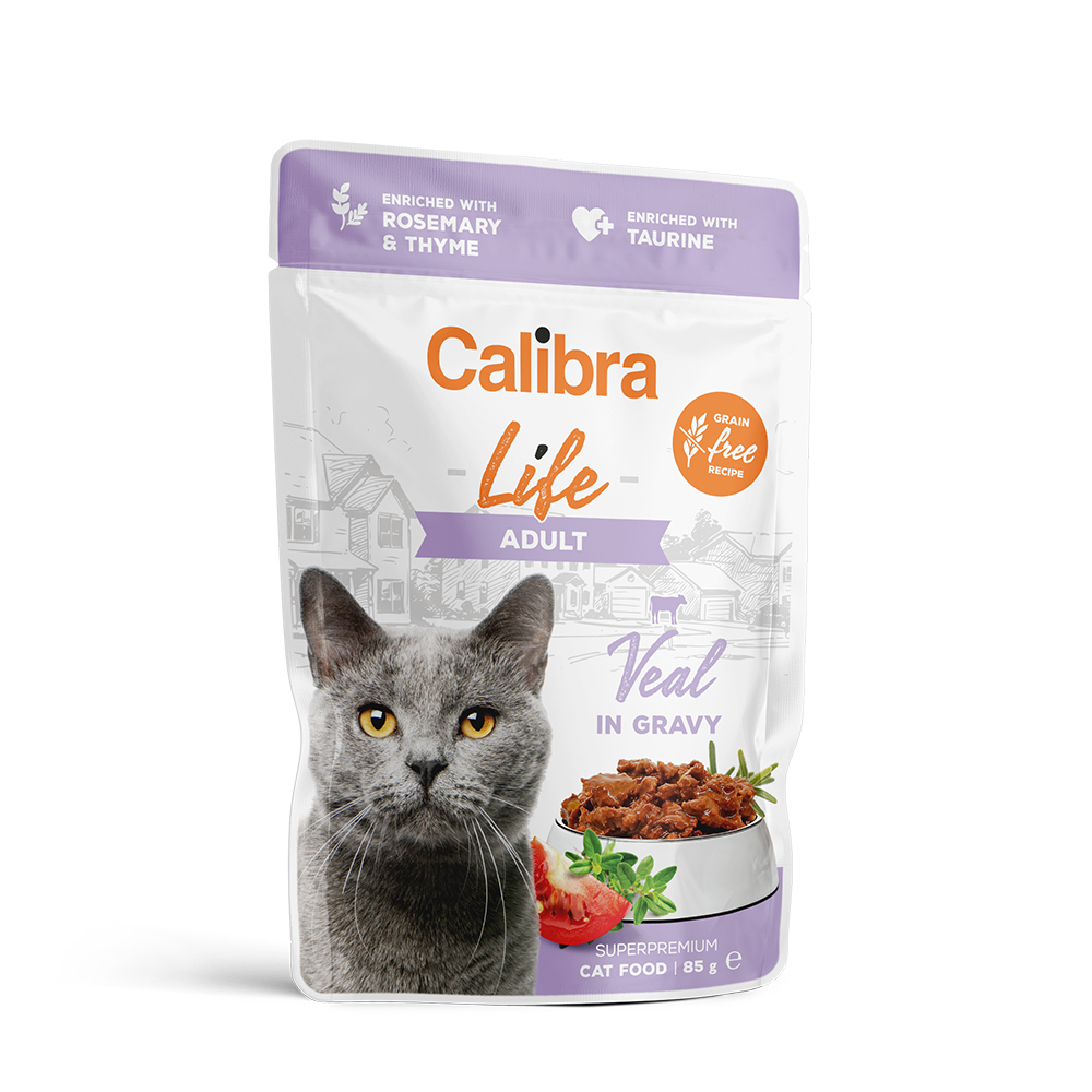 Calibra Cat Life Adult Veal