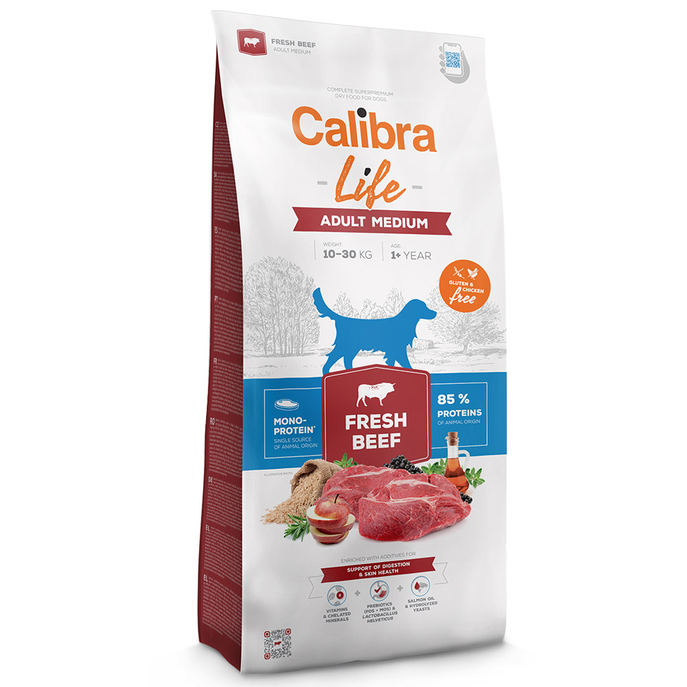 Calibra Life Adult Medium Breed Fresh Beef