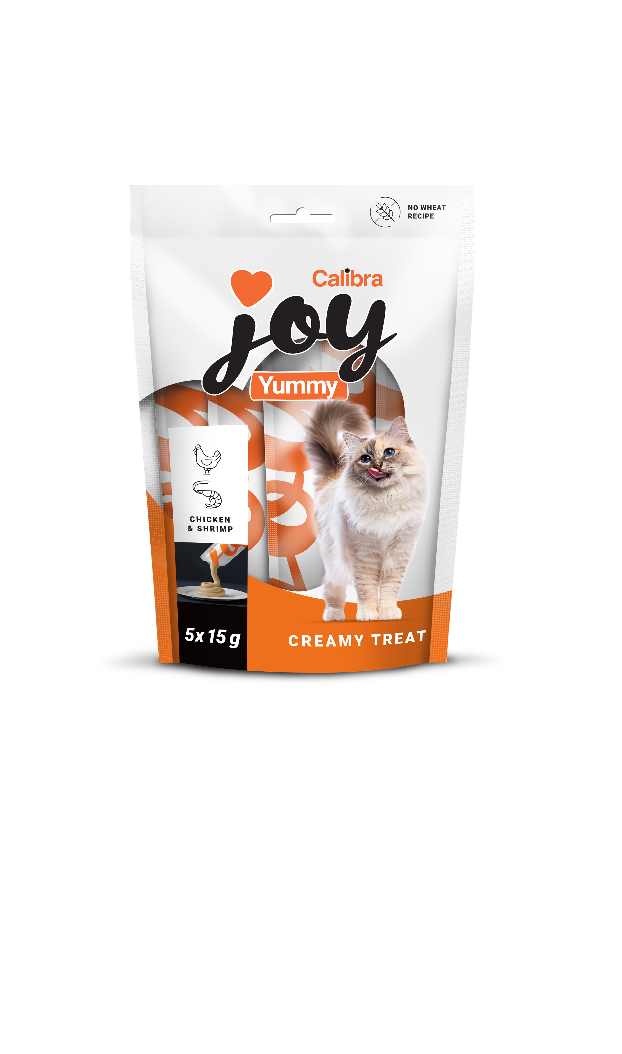 Calibra Joy Yummy Cat Kip en garnaal