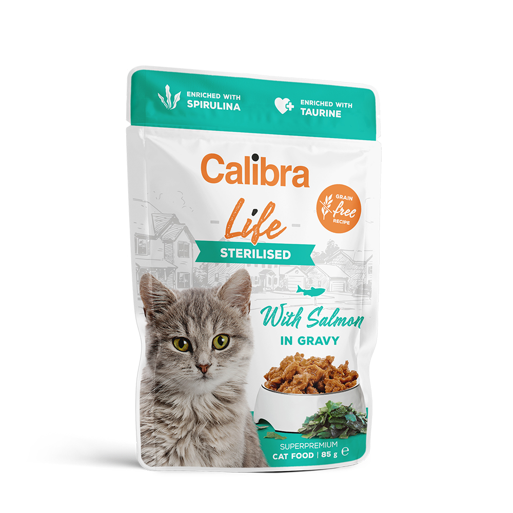 Calibra Cat Life Sterilised Zalm