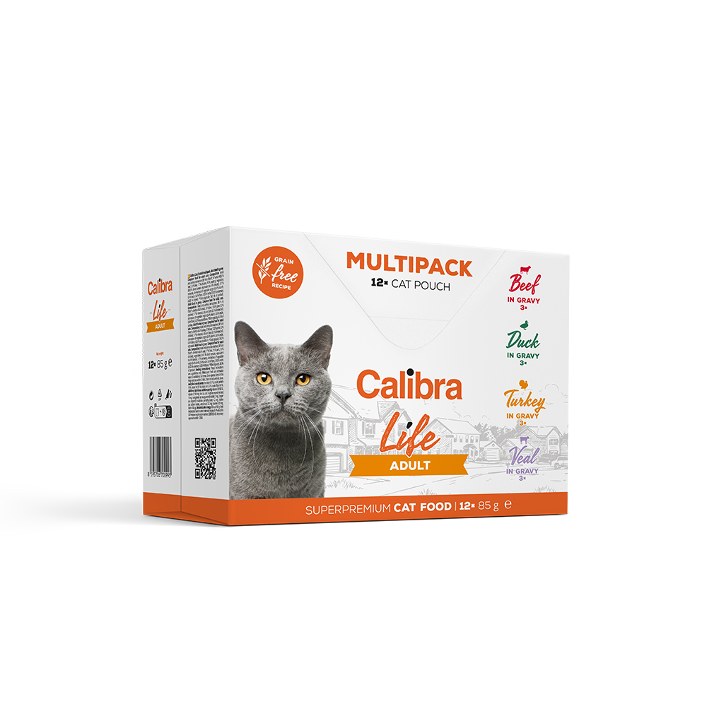 Calibra Cat Life Sterilised Multipack
