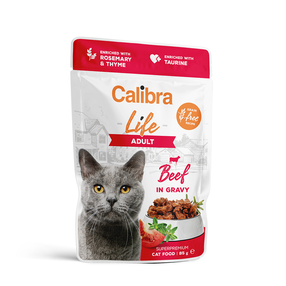Calibra Cat Life Adult Beef