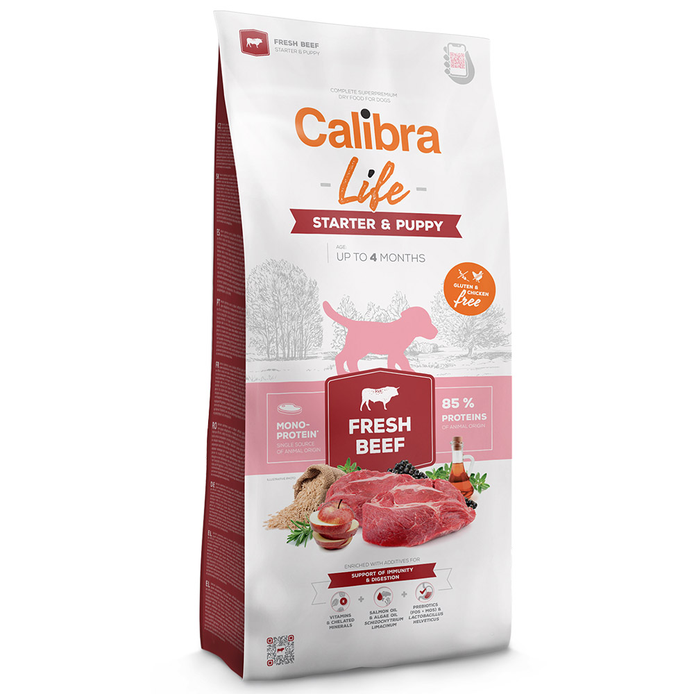 Calibra Life Starter & Puppy Fresh Beef
