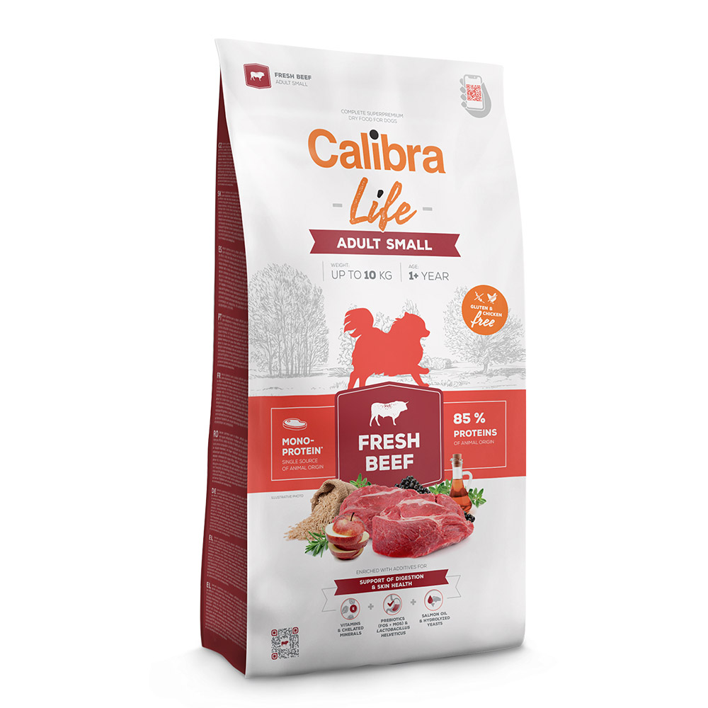 Calibra Life Adult Small Breed Fresh Beef