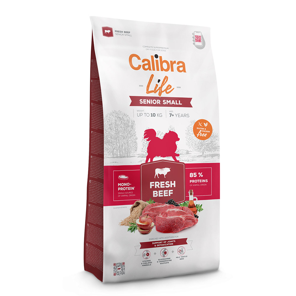 Calibra Life Senior Small Breed Fresh Beef
